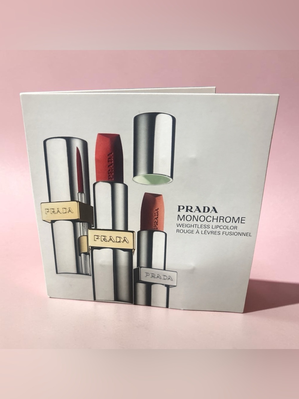 Prada Monochrome Lipcolor - Sample of 4